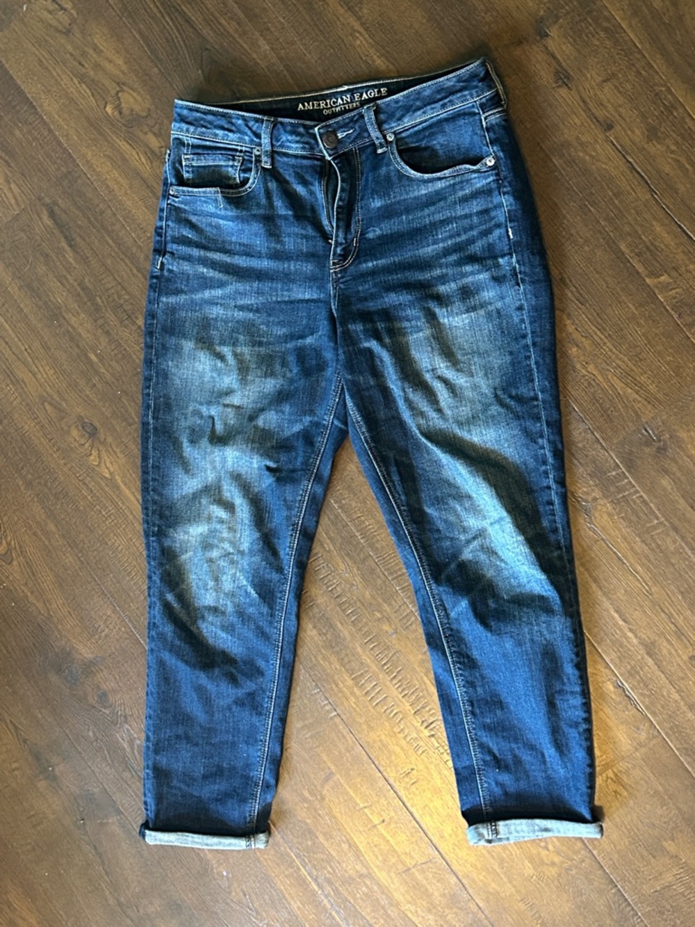 American Eagle Outfitters Indigo Boyfriend Jeans